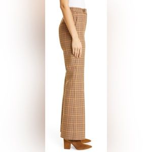 NWT Ted Baker Eeliset High Waist Slim Flare Trousers